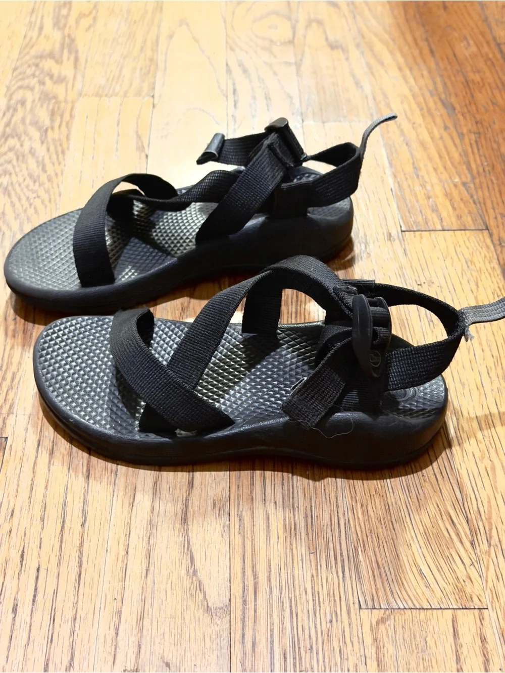 Chaco Kids Black Strappy Outdoor Sandals